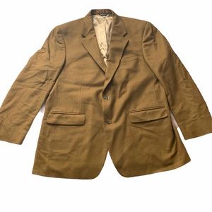 Bill Blass Black Label 100% Cashmere Camel Blazer